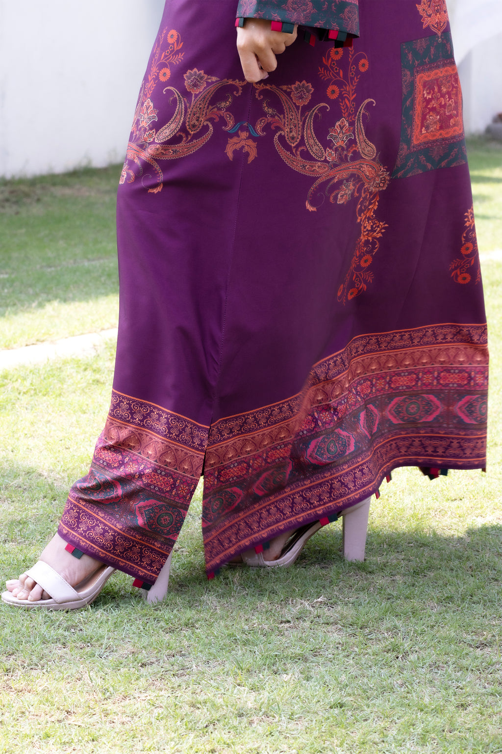 Regal Plum | 2 Piece Kaftan Set