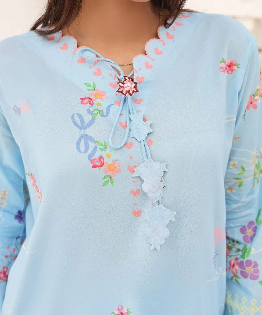 Sky Breeze | 2 Piece Long Shirt Set