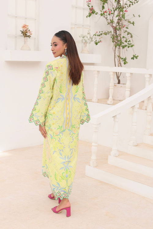 Citrus Blossom | 2 Piece Long Shirt Set