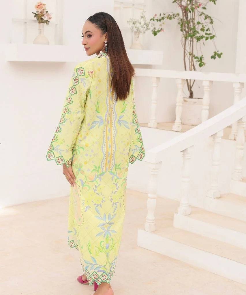 Citrus Blossom | 2 Piece Long Shirt Set