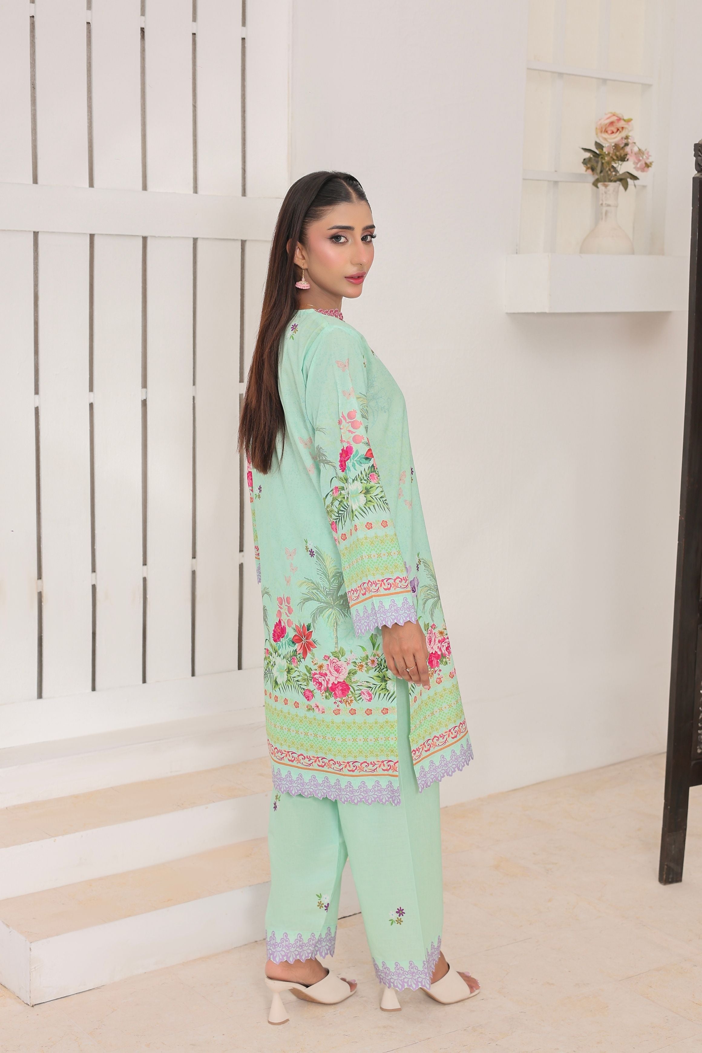Mint Meadow | 2 Piece Shirt Set