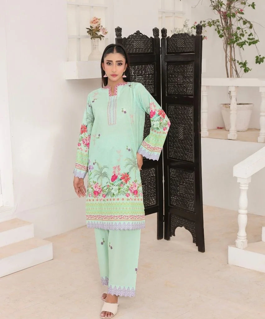 Mint Meadow | 2 Piece Shirt Set