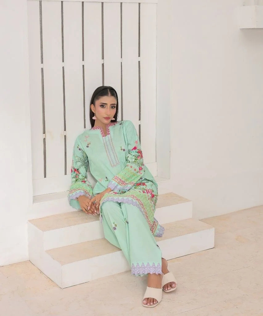 Mint Meadow | 2 Piece Shirt Set