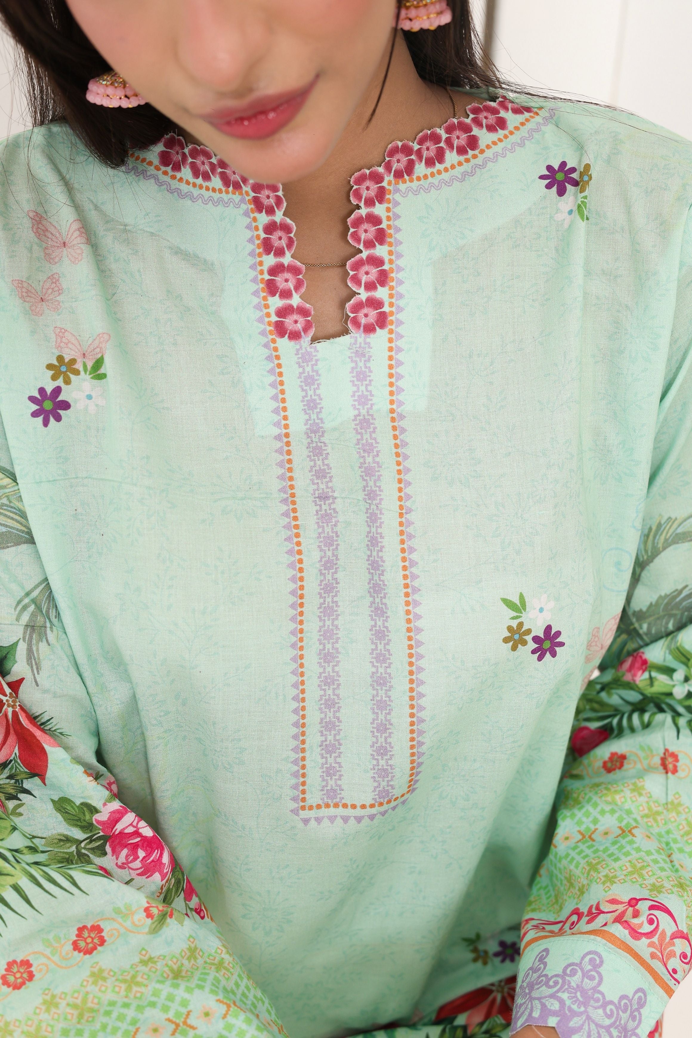 Mint Meadow | 2 Piece Shirt Set