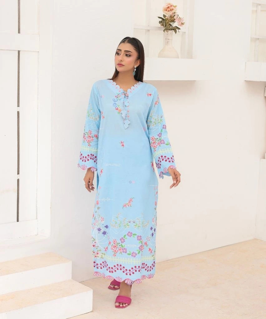 Sky Breeze | 2 Piece Long Shirt Set